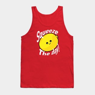 SQUEEZE The Day!  Cute Lemon Tank Top